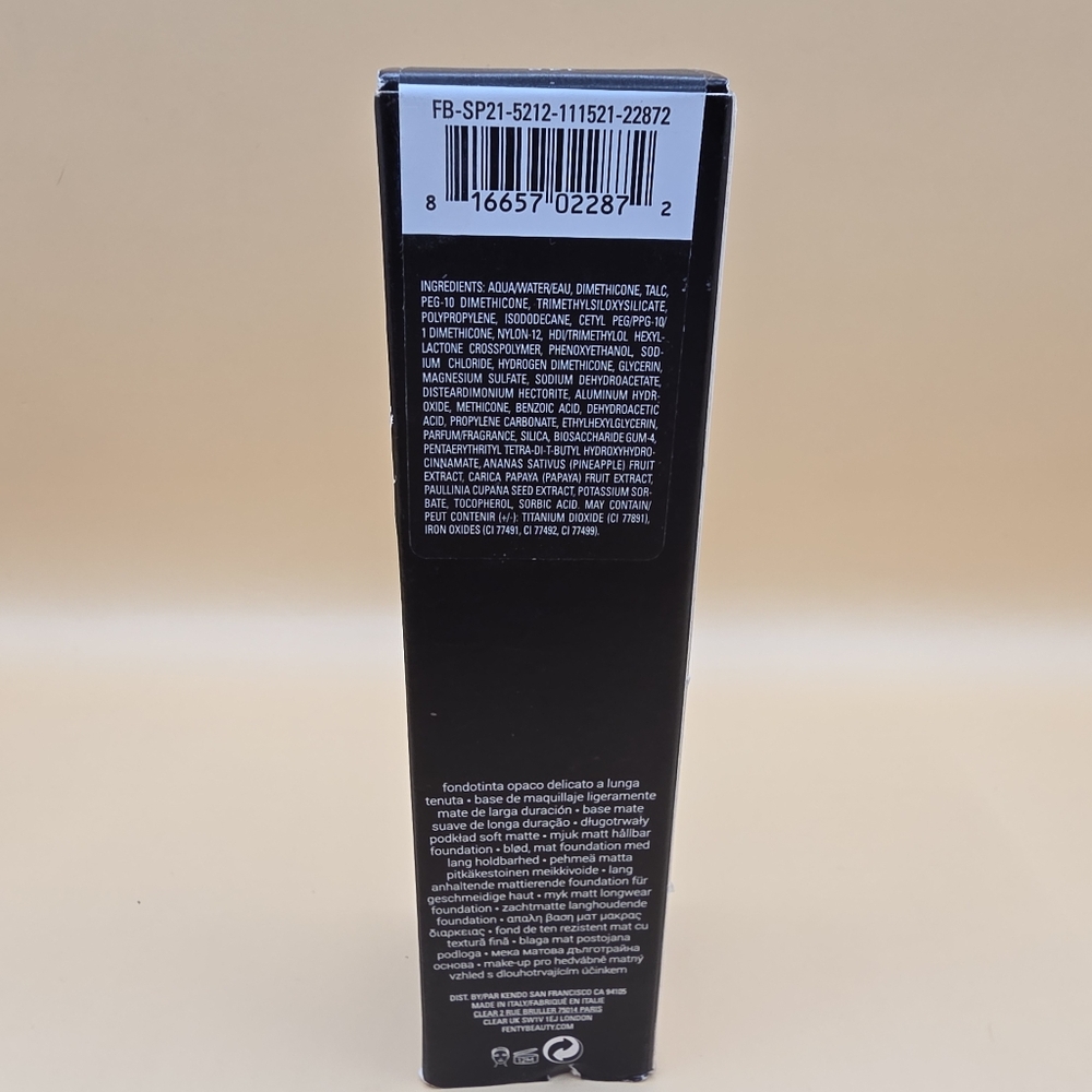 Fenty Beauty by Rihanna Pro Filt'r Soft Matte Longwear Foundation #140 - Picture 3 of 6